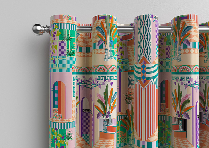 Chatelaine, Perfectly Peach - Made To Measure Curtains - Image 12